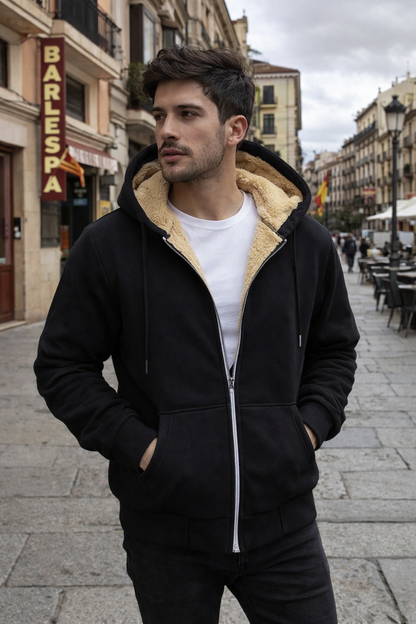 Chaqueta con cordero