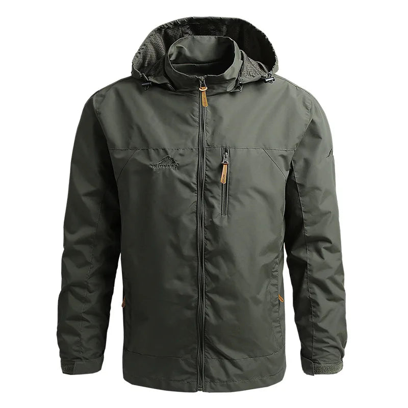 Chaqueta cortavientos táctica