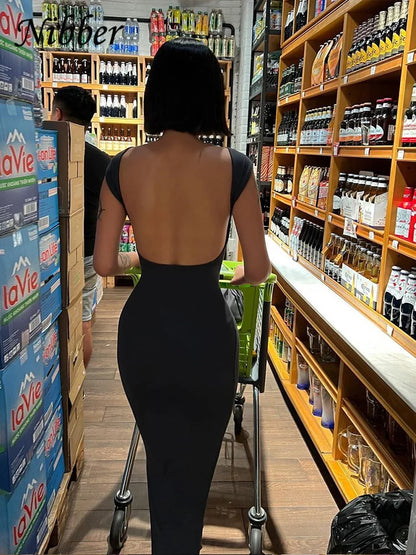 Vestido "Iconic" de espalda abierta