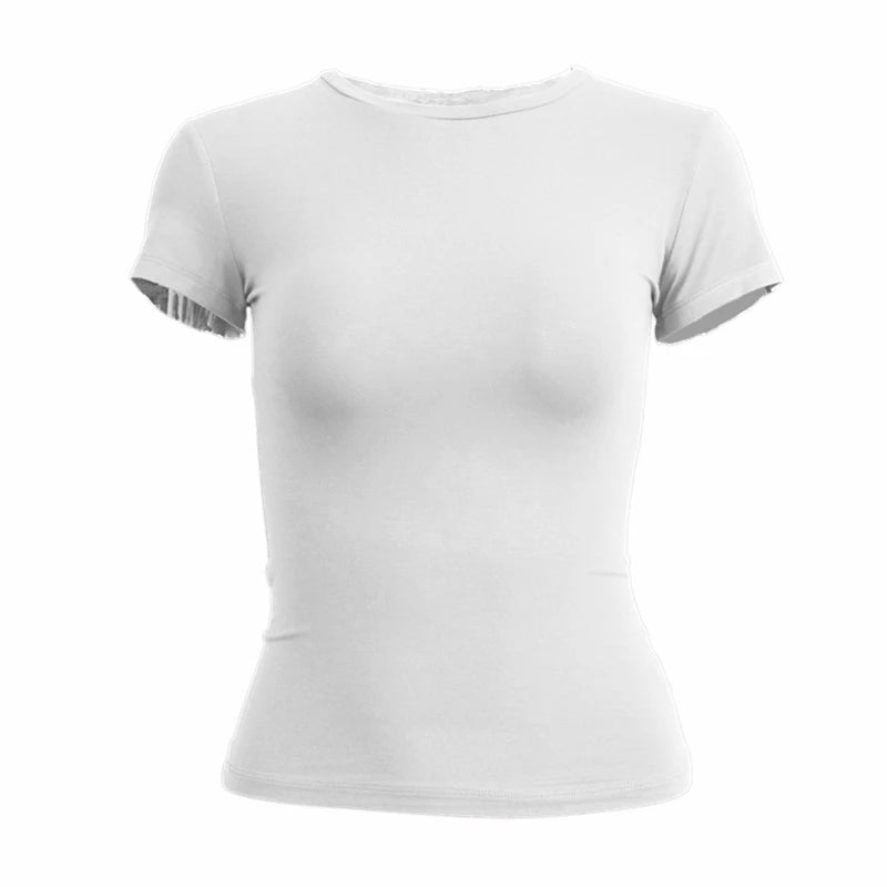 Camiseta de manga corta - Top ajustado