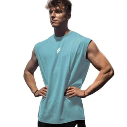 Camiseta deportiva sin mangas - hombre