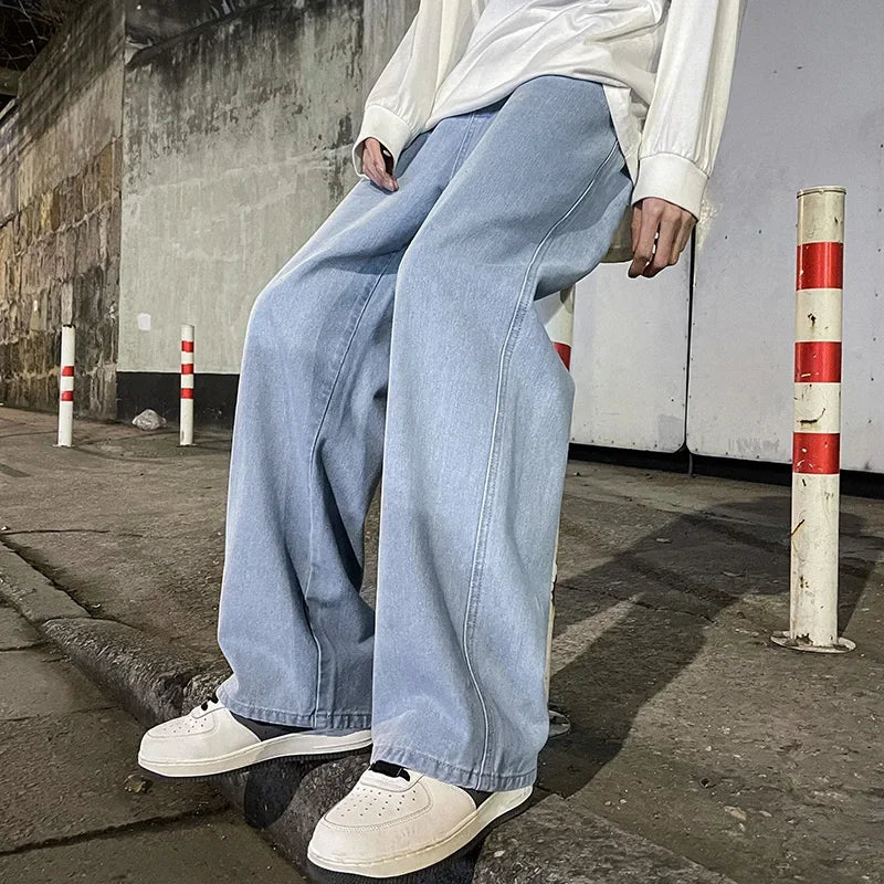Nuevos pantalones vaqueros holgados de estilo urbano