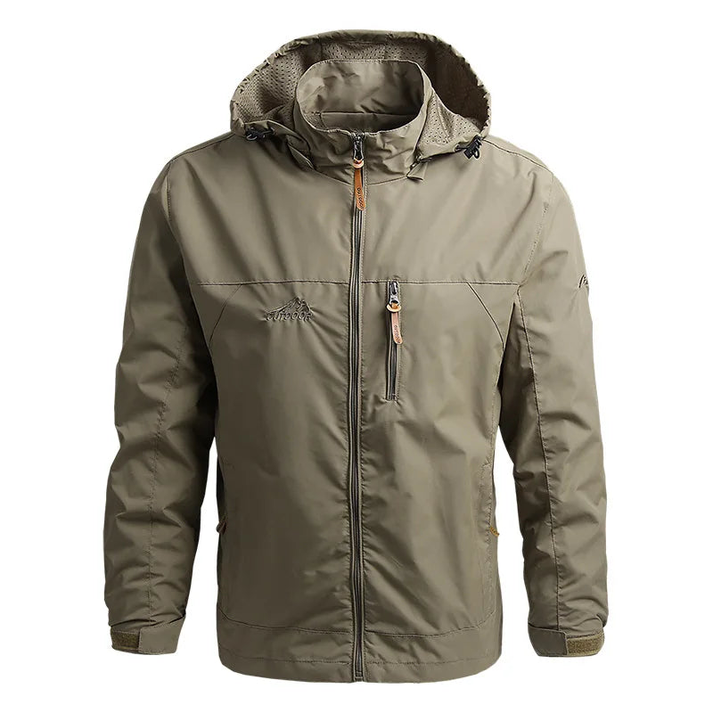 Chaqueta cortavientos táctica