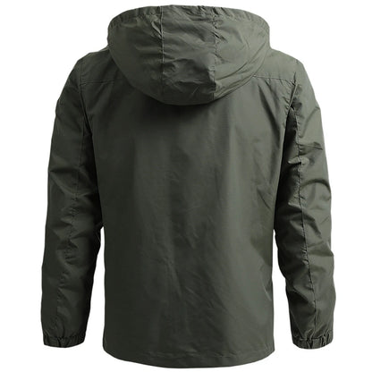 Chaqueta cortavientos táctica
