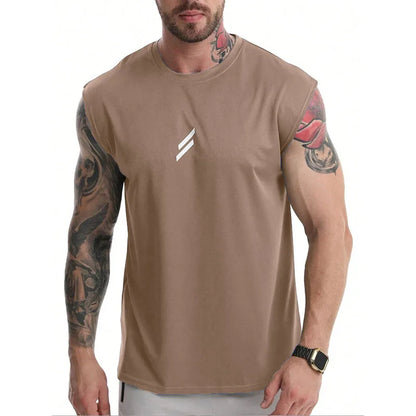 Camiseta deportiva sin mangas - hombre