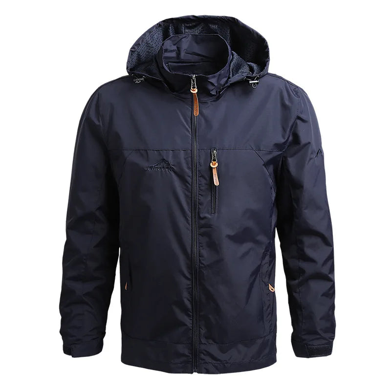 Chaqueta cortavientos táctica
